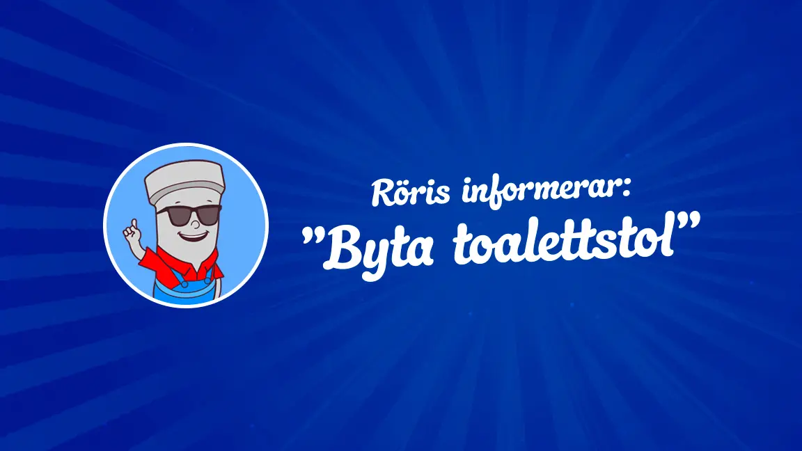 Byte toalettstol