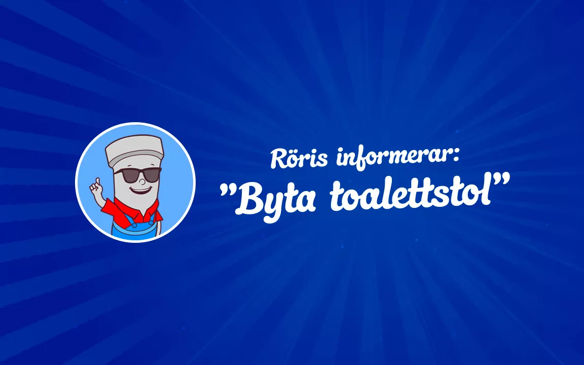 Byte toalettstol