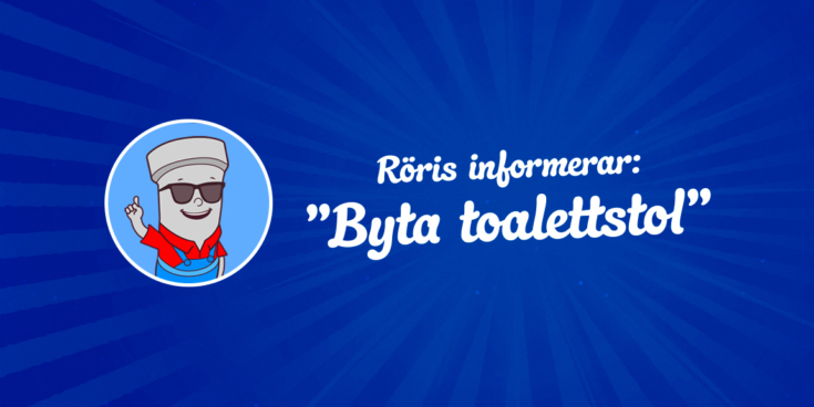 Byte toalettstol